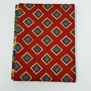 Vera Bradley Villa Red Double Picture Frame Photo Book 5x7 Retired Pattern New